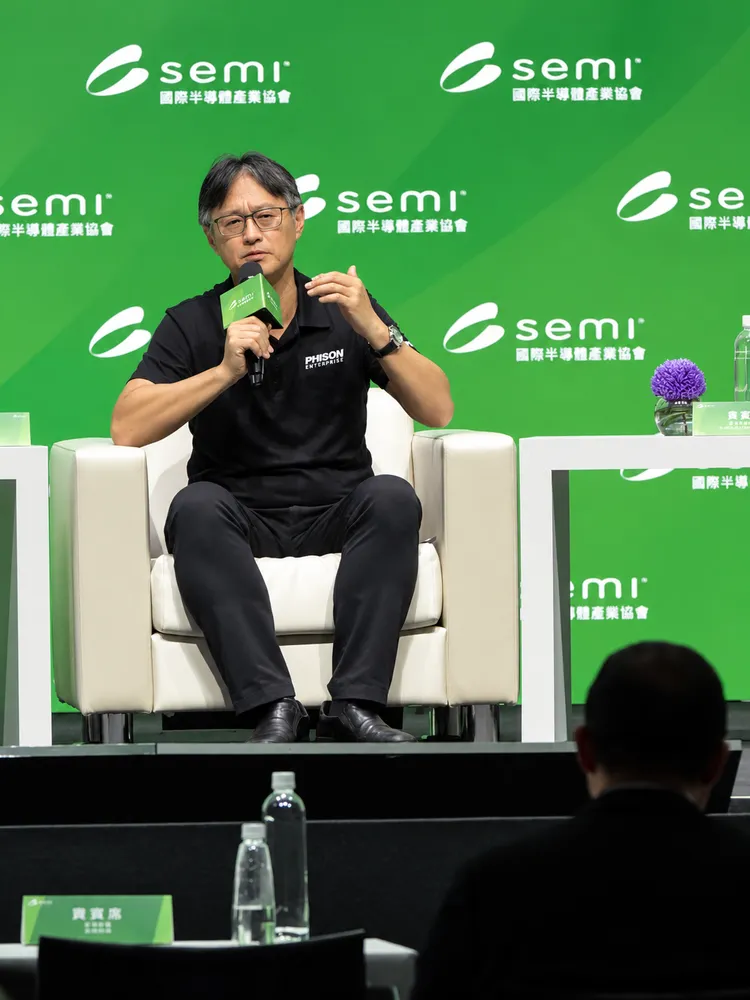 群聯電子（8299）執行長潘健成。呂承哲攝