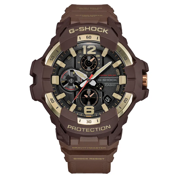 G-SHOCK Master of G系列GR-B300H-5A，1萬1000元。品牌提供