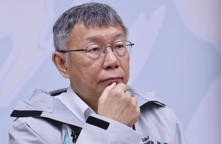 民眾黨創黨主席柯文哲。莊宗達攝