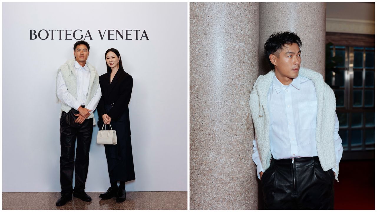 楊祐寧耍帥耍到滿身汗 謝盈萱演繹Bottega Veneta新裝慵懶又自信