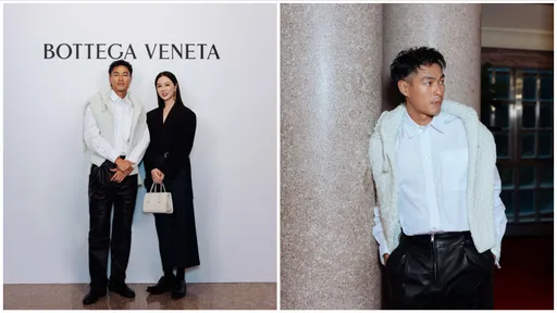 楊祐寧耍帥耍到滿身汗　謝盈萱演繹Bottega Veneta新裝慵懶又自信　