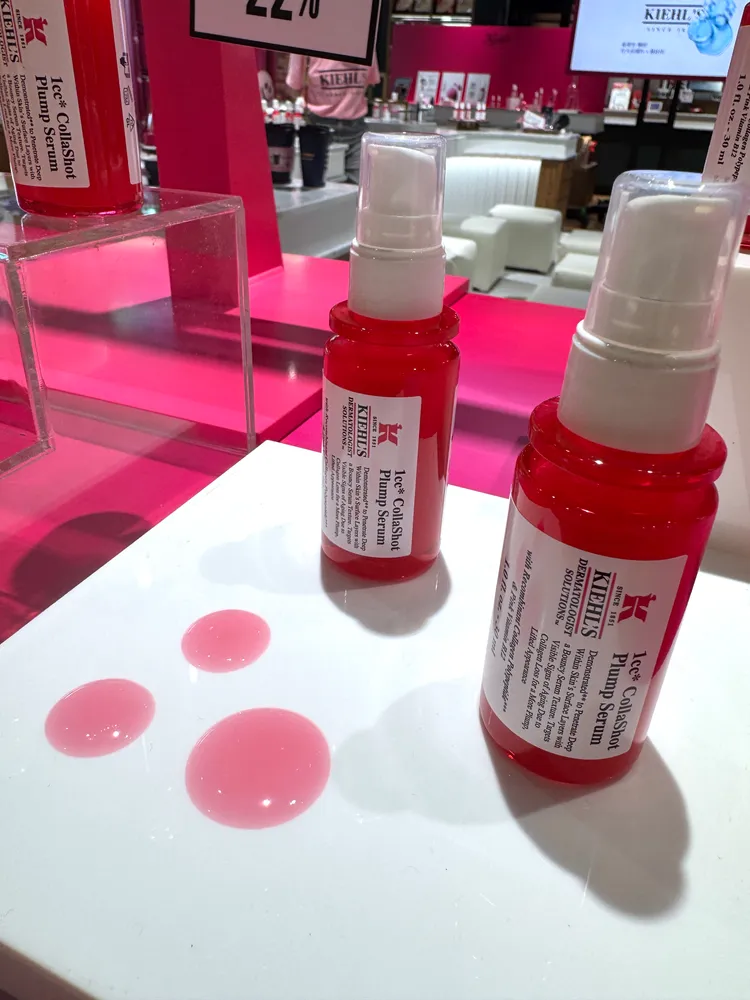 Kiehl’s RHC+ 膠原快充精華，2400元。張家玲攝