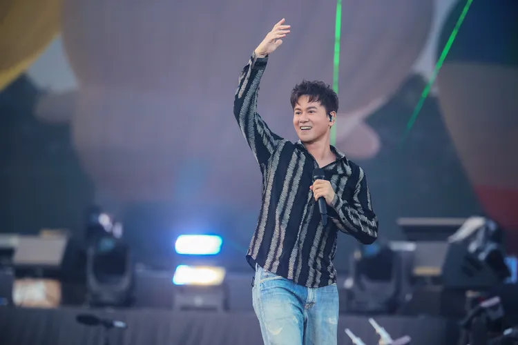李聖傑美聲開唱，唱哭台下粉絲。台東縣政府提供