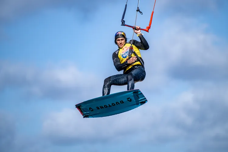 兩屆世界冠軍Andrea Principi將擔任首屆Red Bull King of the Air 台灣資格賽大使，將與在地選手進行技術交流。業者提供