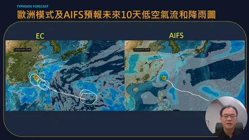 舒力基颱風朝台灣移動　2模式預測登陸！連假尾恐受影響