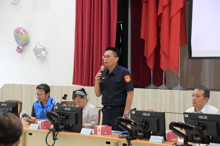 新店警方治安會報不只抓詐騙，跨局處聯手守護碧潭「從事後救援轉向事前預防」。翻攝畫面