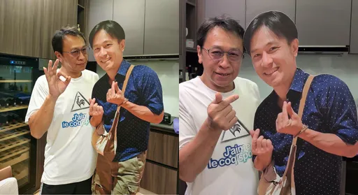 傅子純逝後3個月「現身聚會」 陪伴遺孀身邊沒缺席