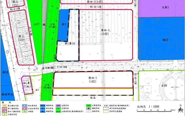 該招商案基地位置圖。南市府提供