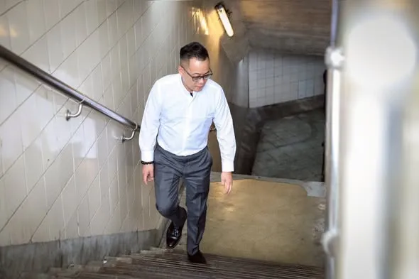 童子瑋推動光華地下道改造。翻攝照片