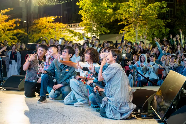陳建騏差點趕不上演出。愛之日常音樂節提供