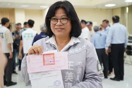 王美惠登記選嘉義市長！賴清德任競總名譽主委、蔡英文榮譽主委