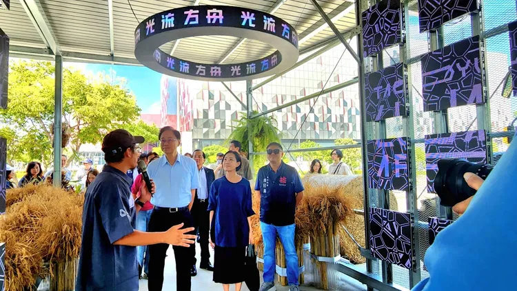 光流方舟展場。農業局提供