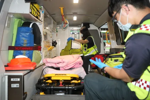 台中自來水工程意外　3工人意識不清！1人受困救出
