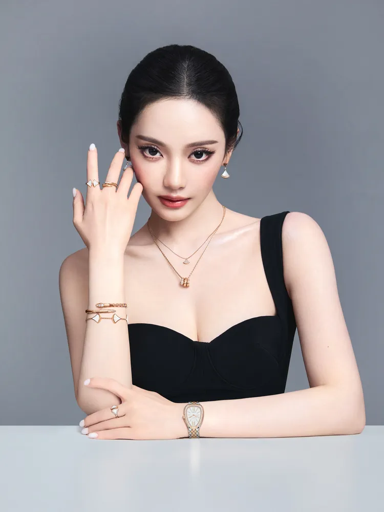 aespa寧藝卓成為寶格麗品牌大使。品牌提供