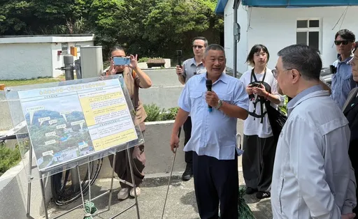 卓榮泰視導第一O岸巡隊新建廳舍規劃　承諾強化待遇裝備及前線勤務環境