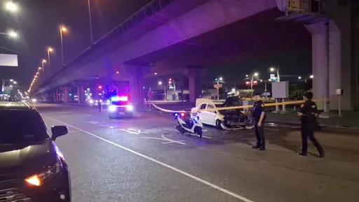 高雄深夜驚見火燒車　駕駛「人間蒸發」　6小時後被警揪出