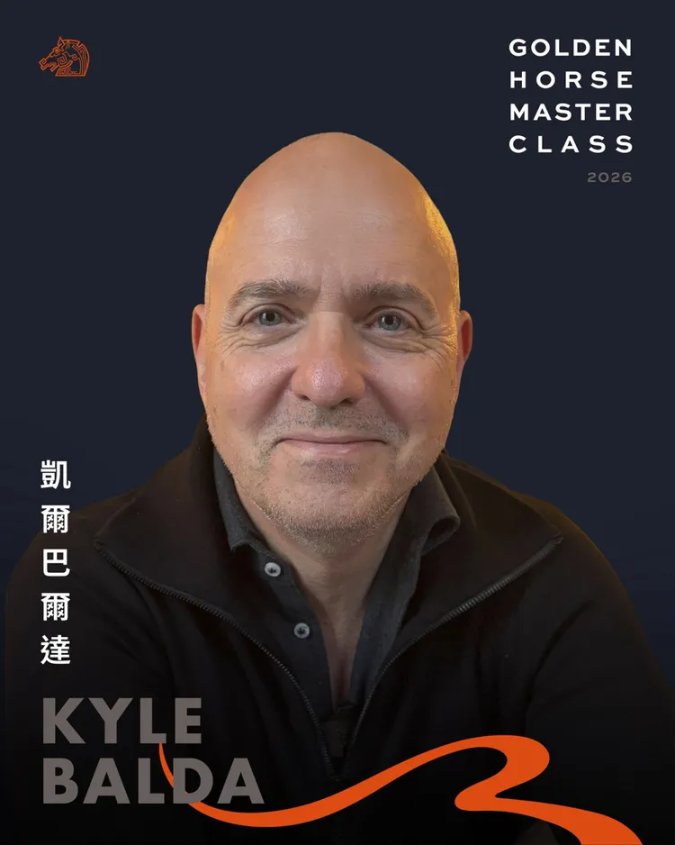凱爾巴爾達原是動畫師出身。金馬執委會提供