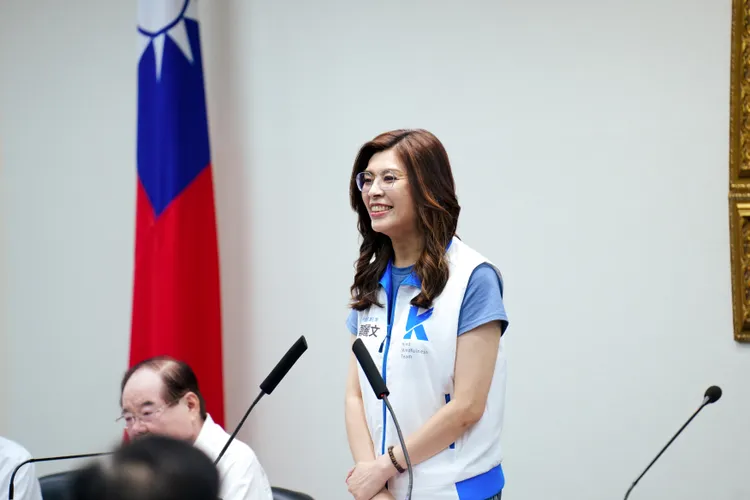 國民黨主席鄭麗文今（2）日主持中常會。國民黨提供