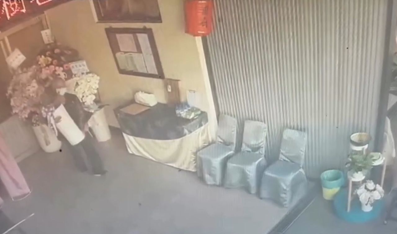 靈堂偷花真的太缺德!蘭花不翼而飛 他轉頭就做起無本生意