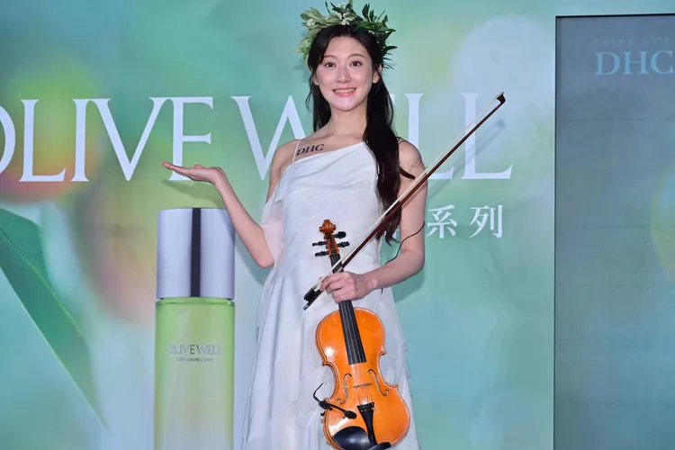 林逸欣分享對亡父的思念。DHC提供
