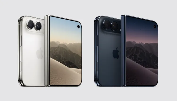 iPhone Duo共有黑、白兩色。Apple
