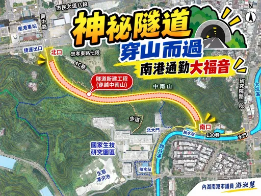 南港「神秘捷徑」即將通車！通勤時間少一半