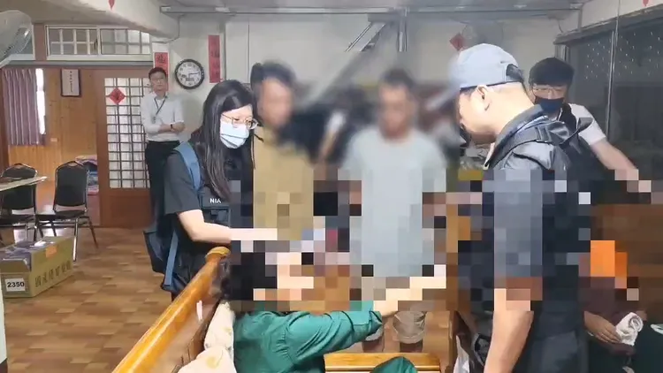 專案小組成功救出4名遭人口販運勞力剝削的越南籍兒童，並查獲阮女及相關共犯。民眾提供