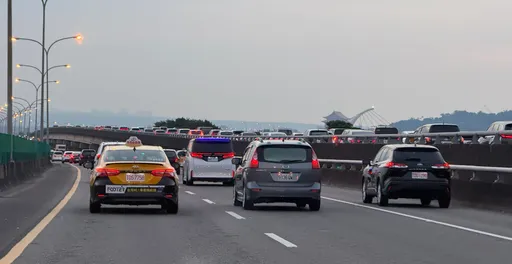 中秋連假收假　國5北向上午壅塞熱點！高公局估午後湧北返車潮