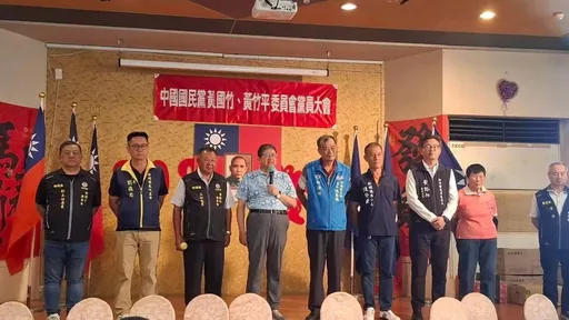 出席新竹活動　楊文科：唾棄「打著藍旗打藍軍」的騙票背叛者