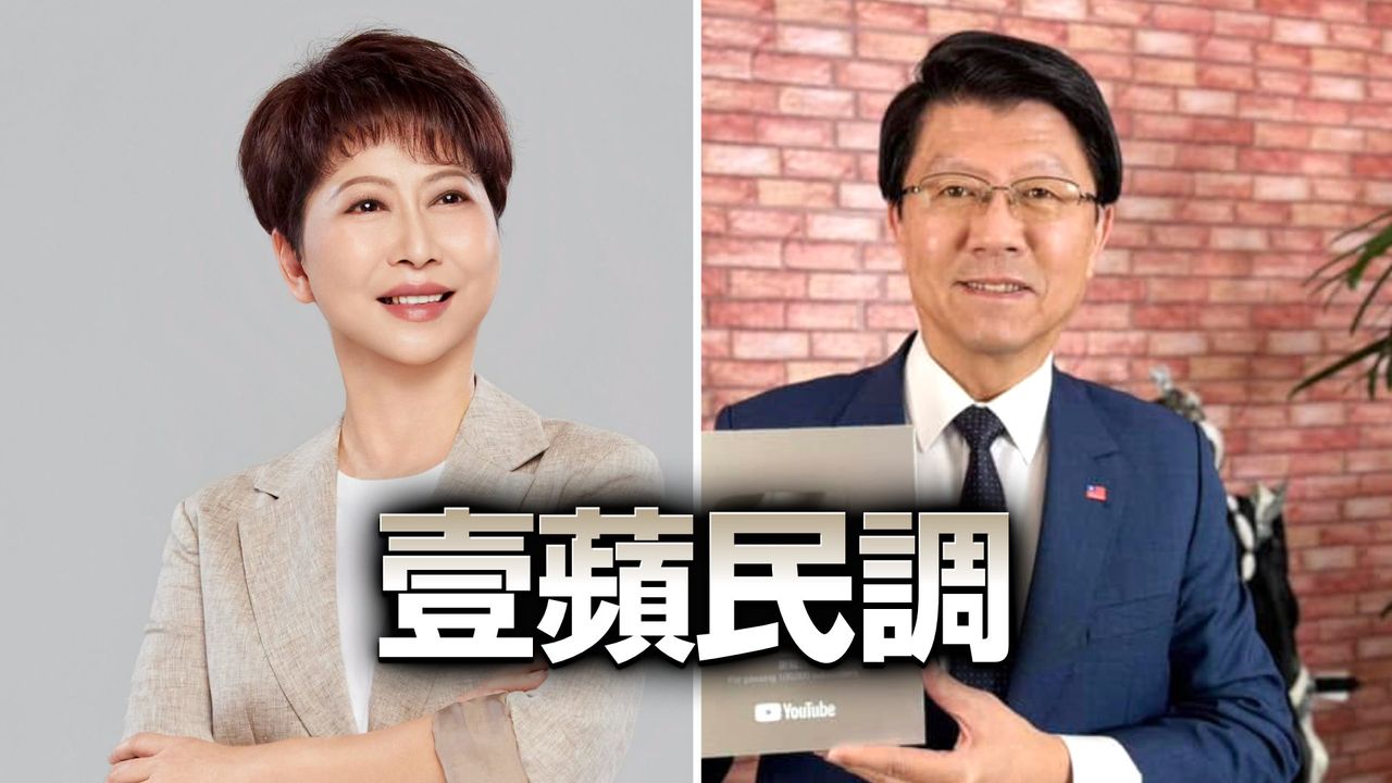 壹蘋六都週週民調|倒數11週,你支持誰當台南市長?