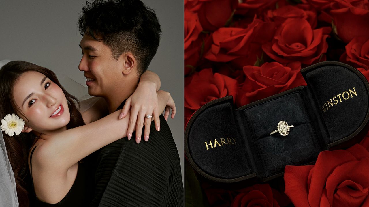 前樂天女孩Dora結婚鑽戒精挑「鑽石之王」 李榮浩求婚楊丞琳也用Harry Winston