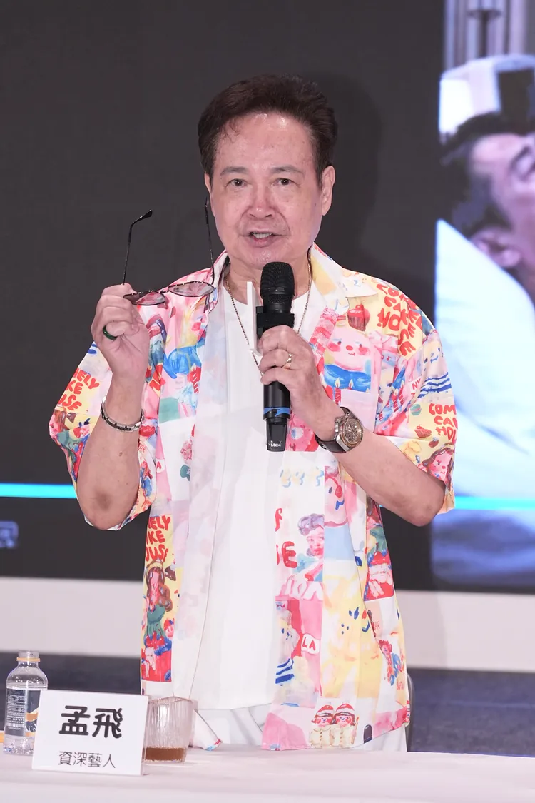 孟飛表示近年做健康檢查都沒有異常。彭欣偉攝