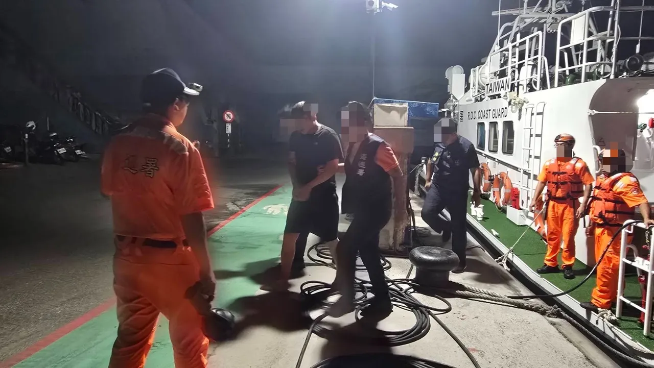 防堵張俊傑偷渡　台東海巡綠島查獲通緝犯