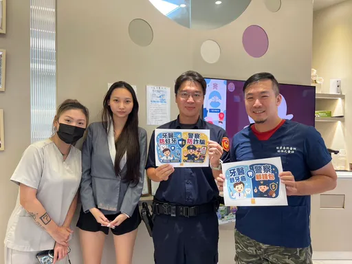 等看牙別滑手機！蘆洲警把反詐短影音搬進診所　零碎時間也能學識詐