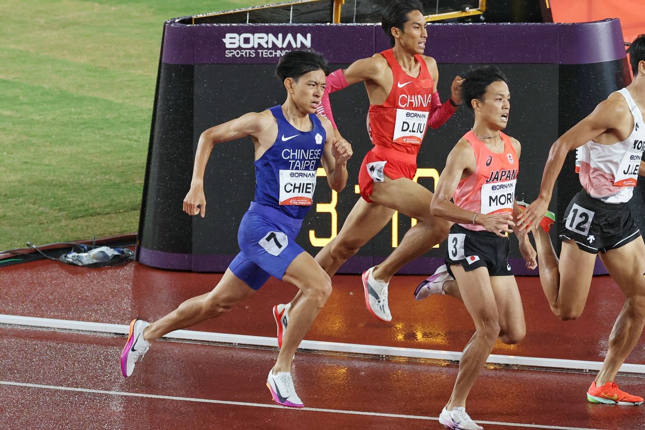 19歲簡子傑亞運1500公尺飆生涯最佳再破全國紀錄 無奈與獎牌擦身而過