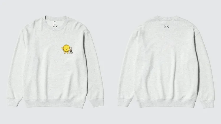 UNIQLO KAWS UNIVERSE印花休閒上衣，990元。品牌提供