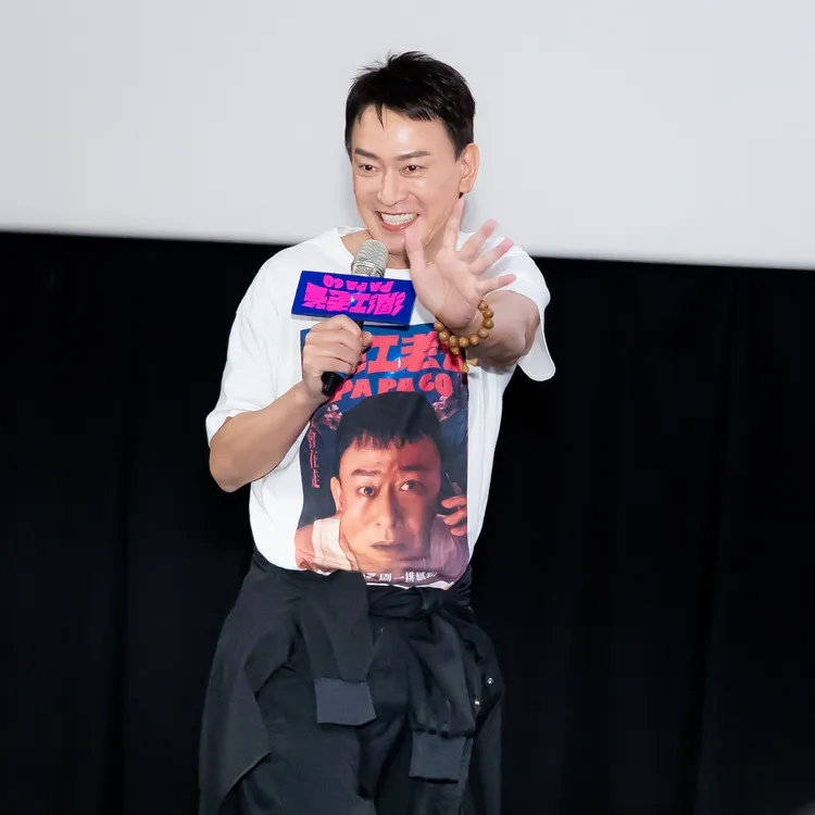 王識賢累計參與第86場影廳座談，開心票房有成果。曼尼娛樂提供