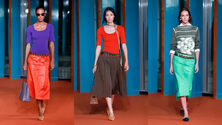 TORY BURCH 2027春夏女裝系列。品牌提供