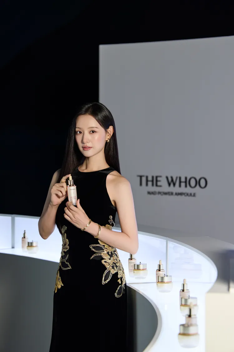 金智媛出席品The Whoo后品牌活動。品牌提供