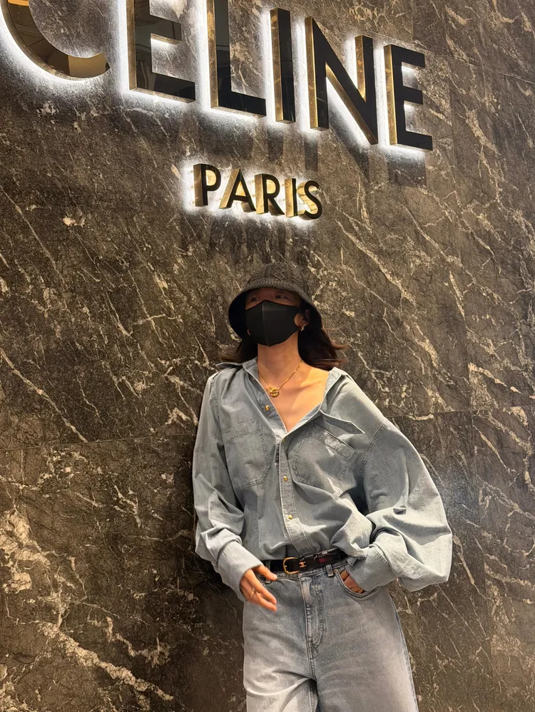 孫千是CELINE品牌大使。翻攝IG