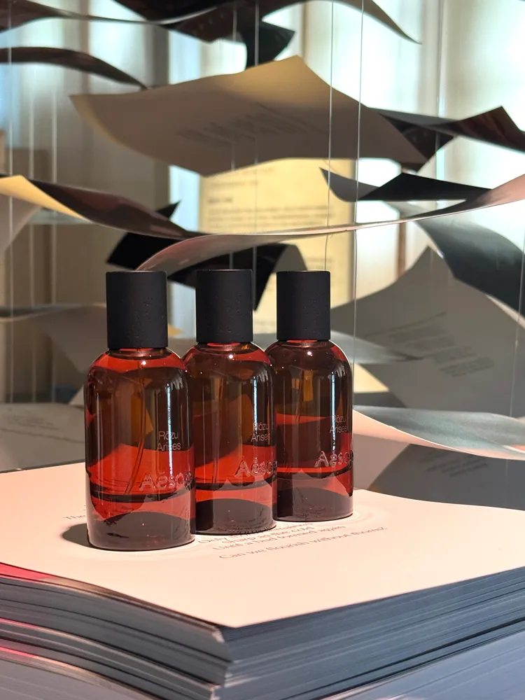 Aesop全新「馥香寓言」系列馥綻香水，50ml／6200元、100ml／1萬200元。張家玲攝
