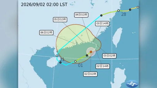沙德爾「詭異轉圈」明最靠近！3縣市豪大雨　這2天雨最猛