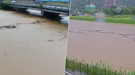 基隆河水位升高　汐止拱北橋、保福橋陸閘中午12時關閉