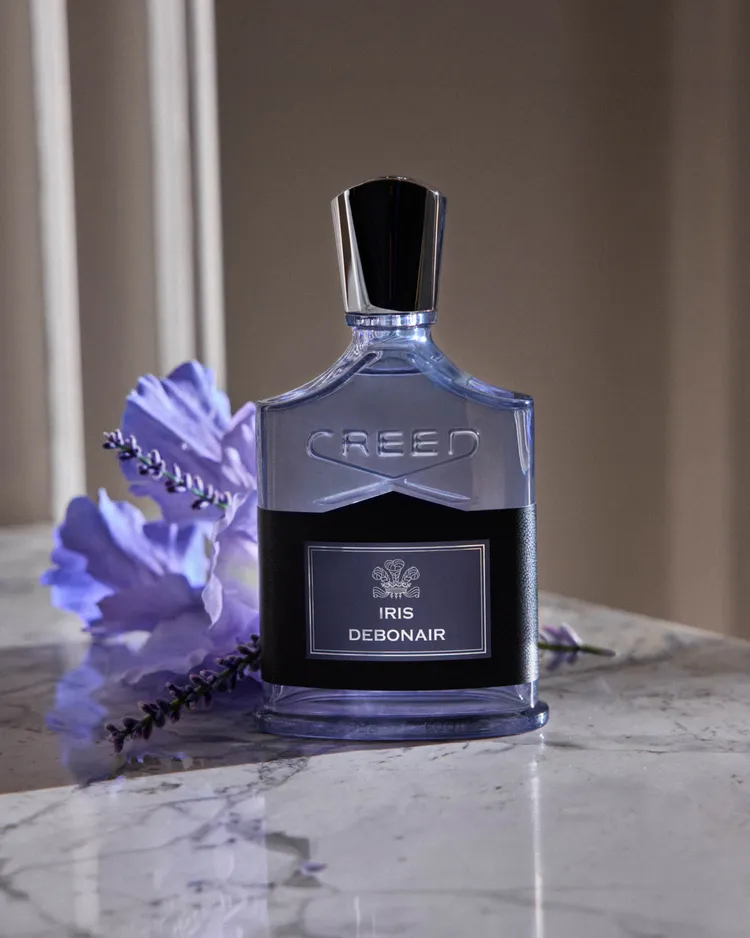 CREED Iris Debonair紫鳶風逸，50ml／8900元、100ml／1萬2800元。品牌提供   
