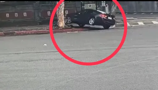 酒駕自撞路樹還開走！醉男車大膽停派出所對面　酒測0.91「自投羅網」
