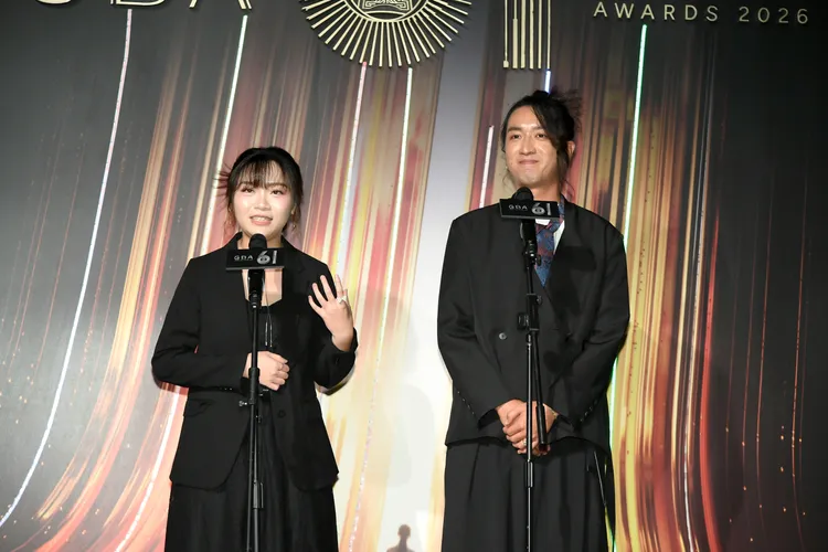 朱皮、阿儒擔任揭獎嘉賓 。三立提供