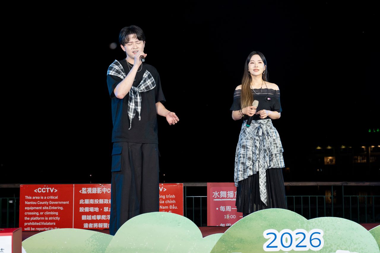 森恬CP南投合體!情歌對唱掀全場浪漫氛圍