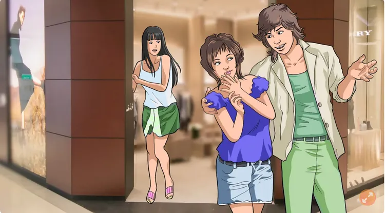 未婚妻守在車道出口，從晚間7時30分一路等到9時30分，終於成功逮到人。示意圖