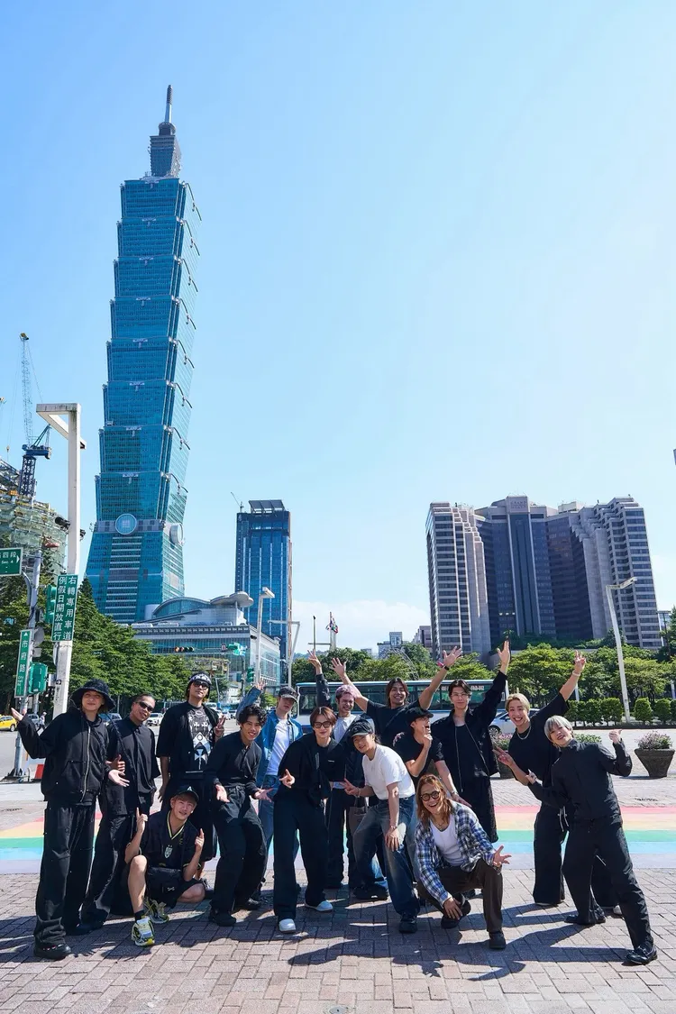 THE RAMPAGE想去九份玩。LDH愛夢悅提供