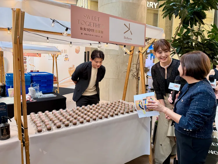 台北101於4樓精品廣場集結10家《500甜》甜點名店打造會員專屬活動。莊偉祺攝